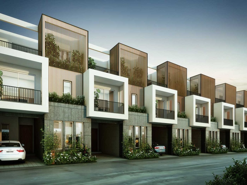 Row houses in Bangalore